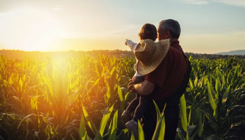 Grandfather and Grandchild - Novus Ag Mission